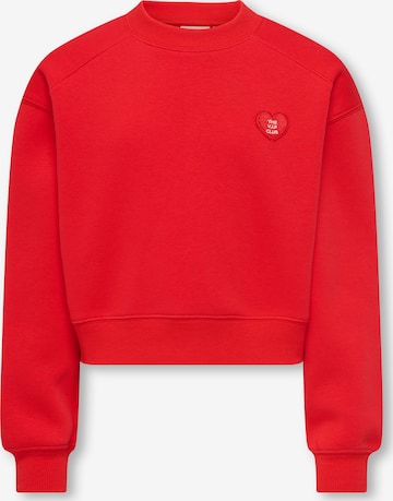 raudona ONLY GIRLS Megztinis be užsegimo 'KOGEVISA': priekis