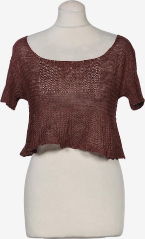 sarah pacini Pullover XS-XL in Braun: Vorderseite