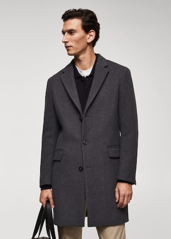 MANGO MAN Between-Seasons Coat 'Arizona' in Grey: front