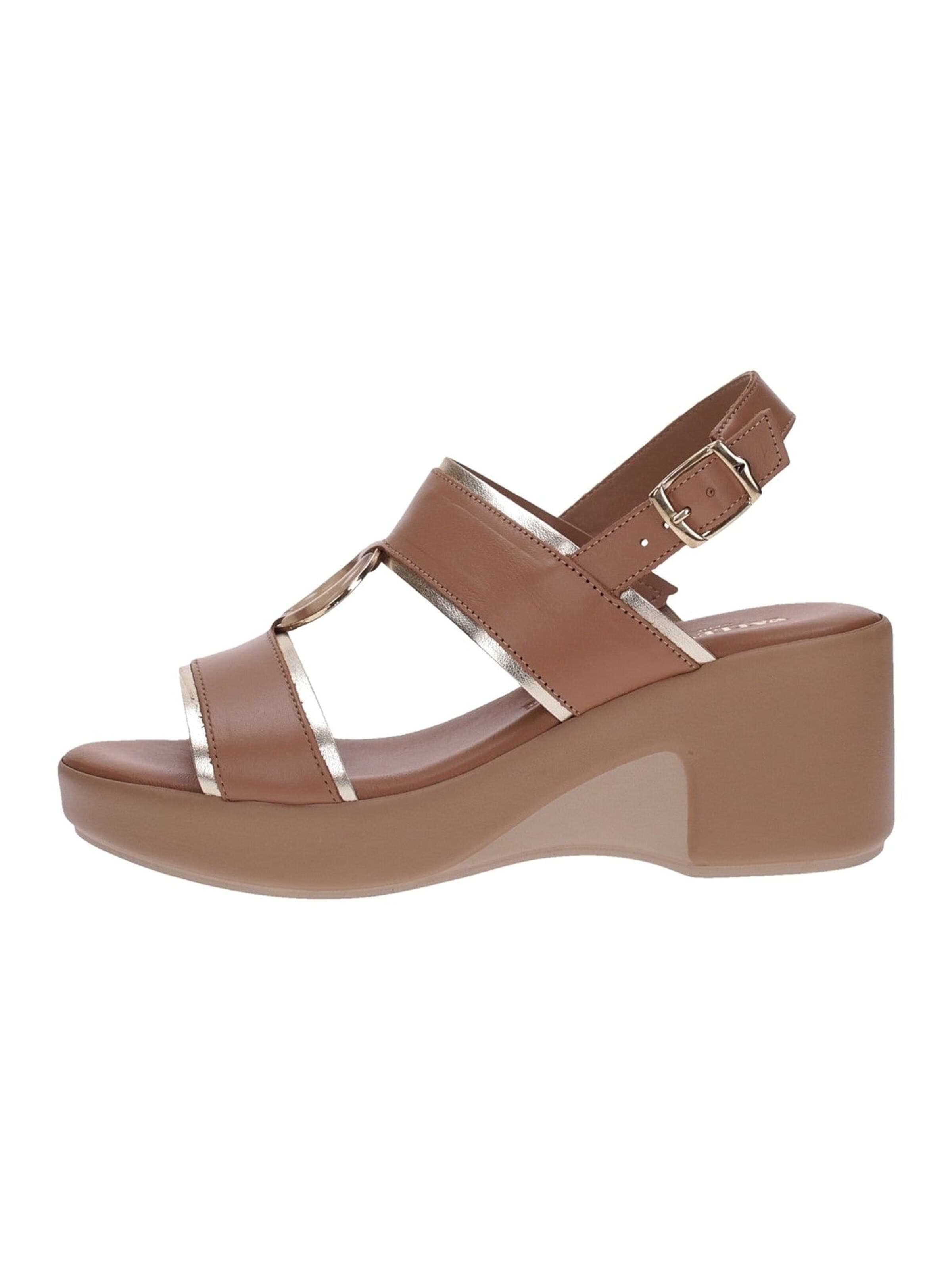 Sandalo 'Valleverde Sandalo' di Valleverde in marrone: frontale