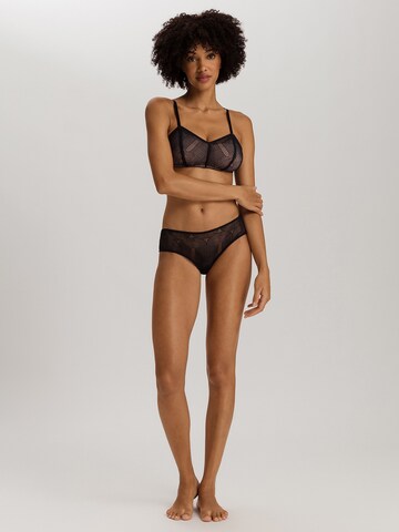 Hanro Minislip ' Martha ' in Schwarz