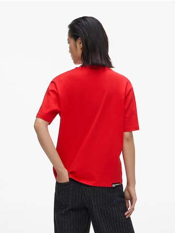 KARL LAGERFELD JEANS - Camiseta en rojo
