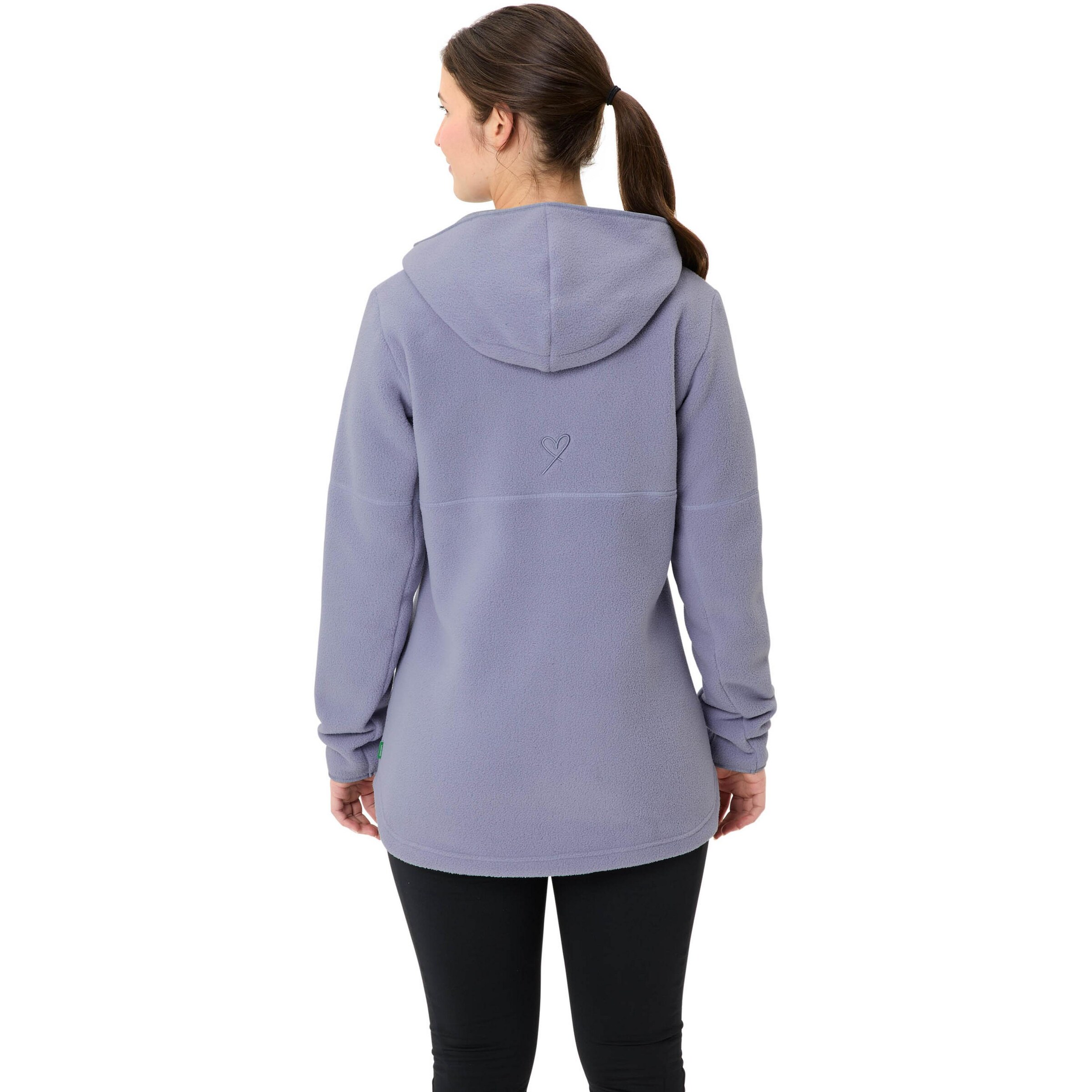 VAUDE Functionele fleece jas 'Neyland II' in Lila