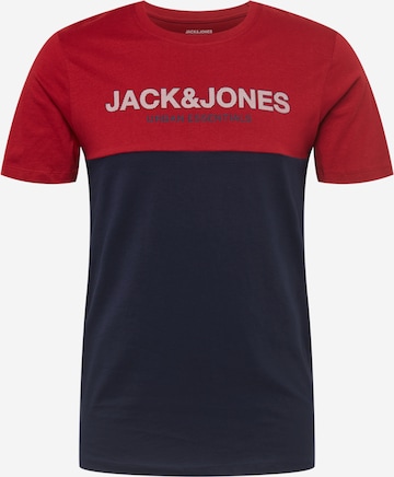 JACK & JONES Тениска 'Urban' в червено: отпред