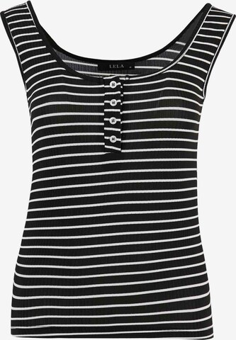 LELA Top 'Lela' in Black: front