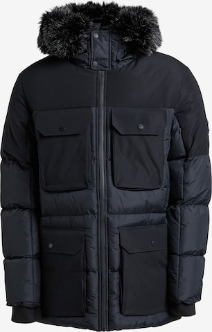 Alessandro Zavetti MARCHETTI PUFFER JACKET ' ' in Schwarz: Vorderseite