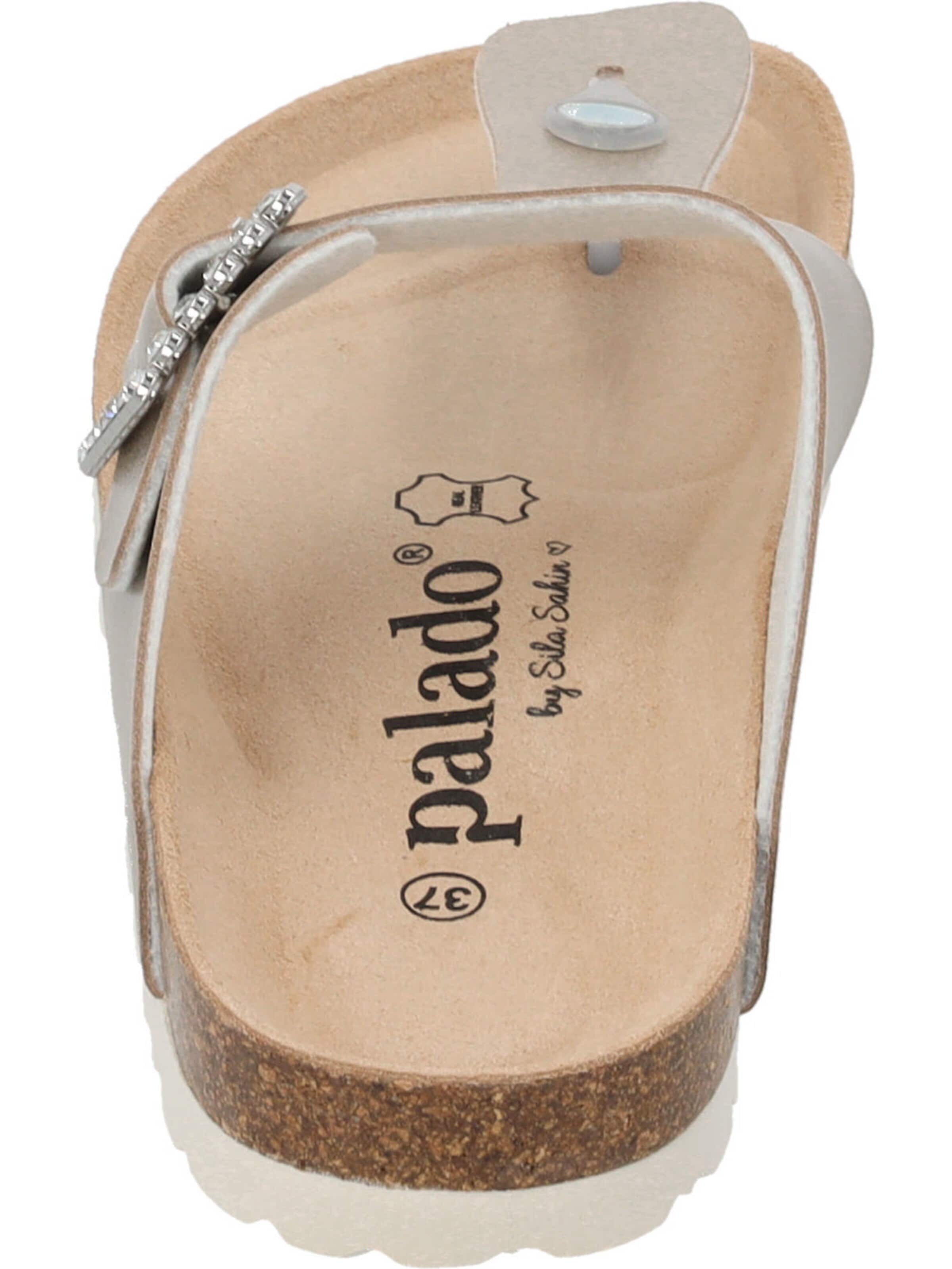 Palado by Sila Sahin T-bar sandals 'Palado Kos SQ by Sila Sahin' in Grey