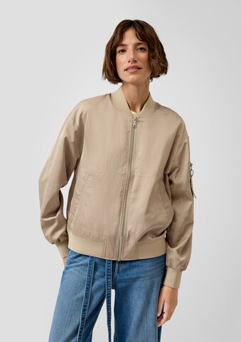 Veste mi-saison s.Oliver en beige : devant