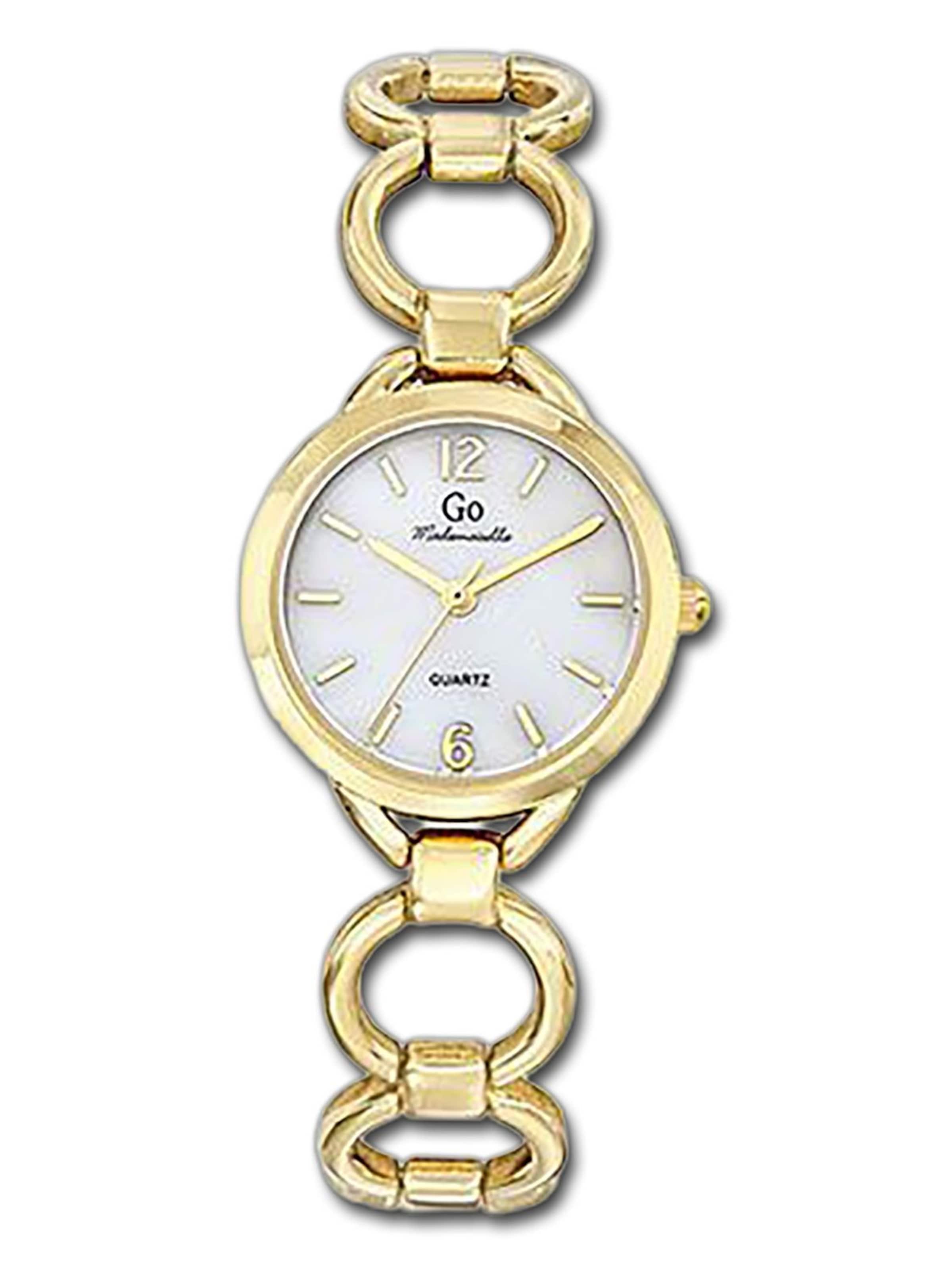 Montre à affichage analogique GO GirlOnly en or : devant