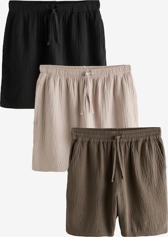 Next Loosefit Shorts in Beige: Vorderseite