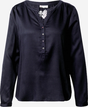 Camicia da donna 'Bamika' di STREET ONE in blu: frontale