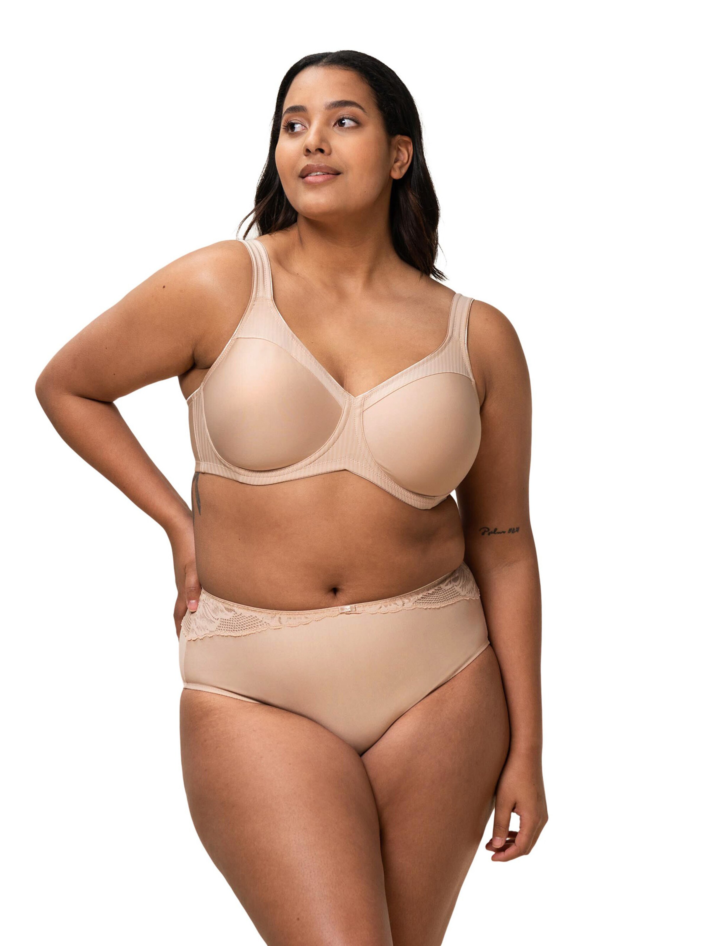Minimiseur Soutien-gorge ' Modern Soft+Cotton ' TRIUMPH en beige