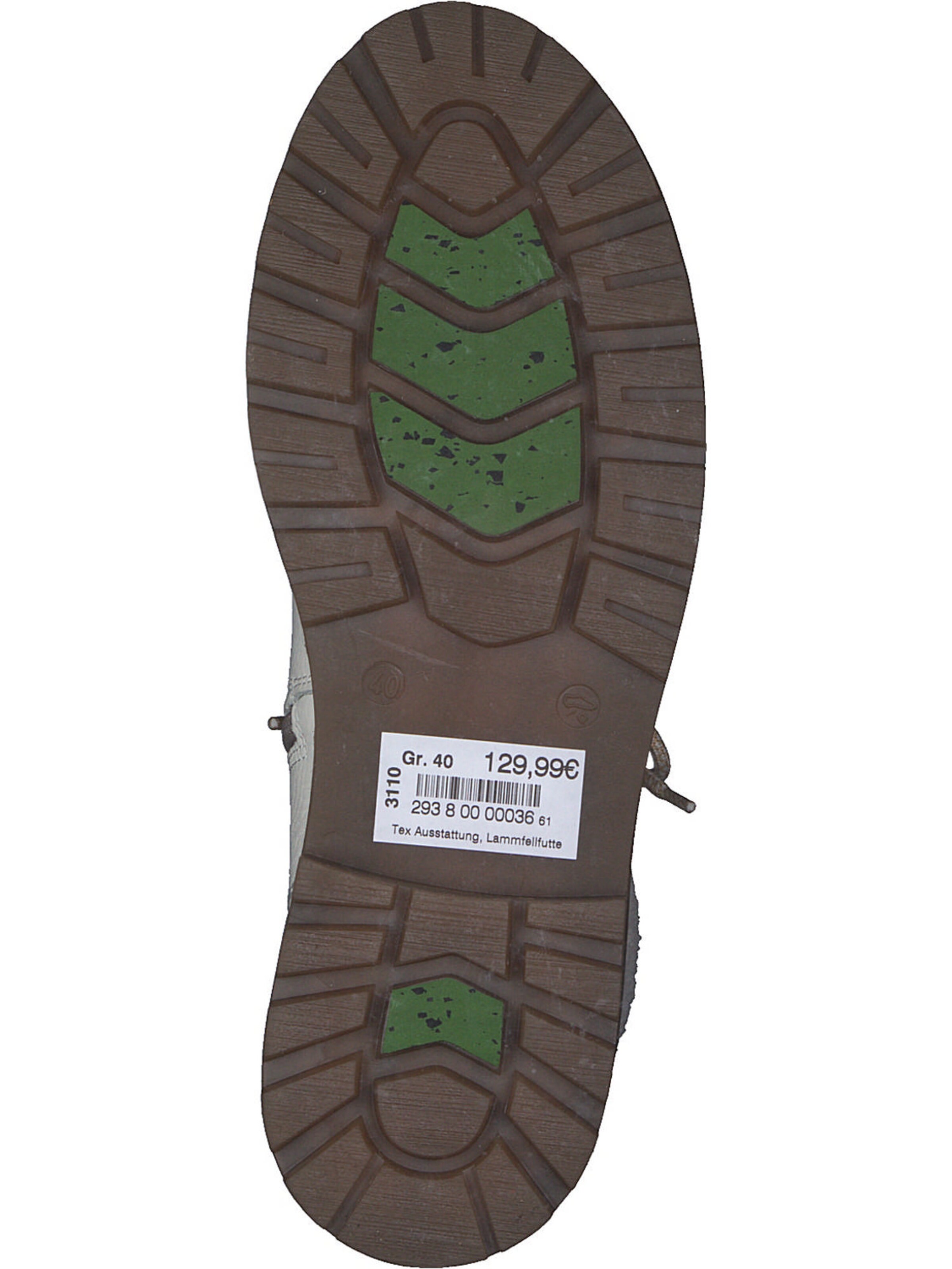 REMONTE Schnürstiefelette in Beige