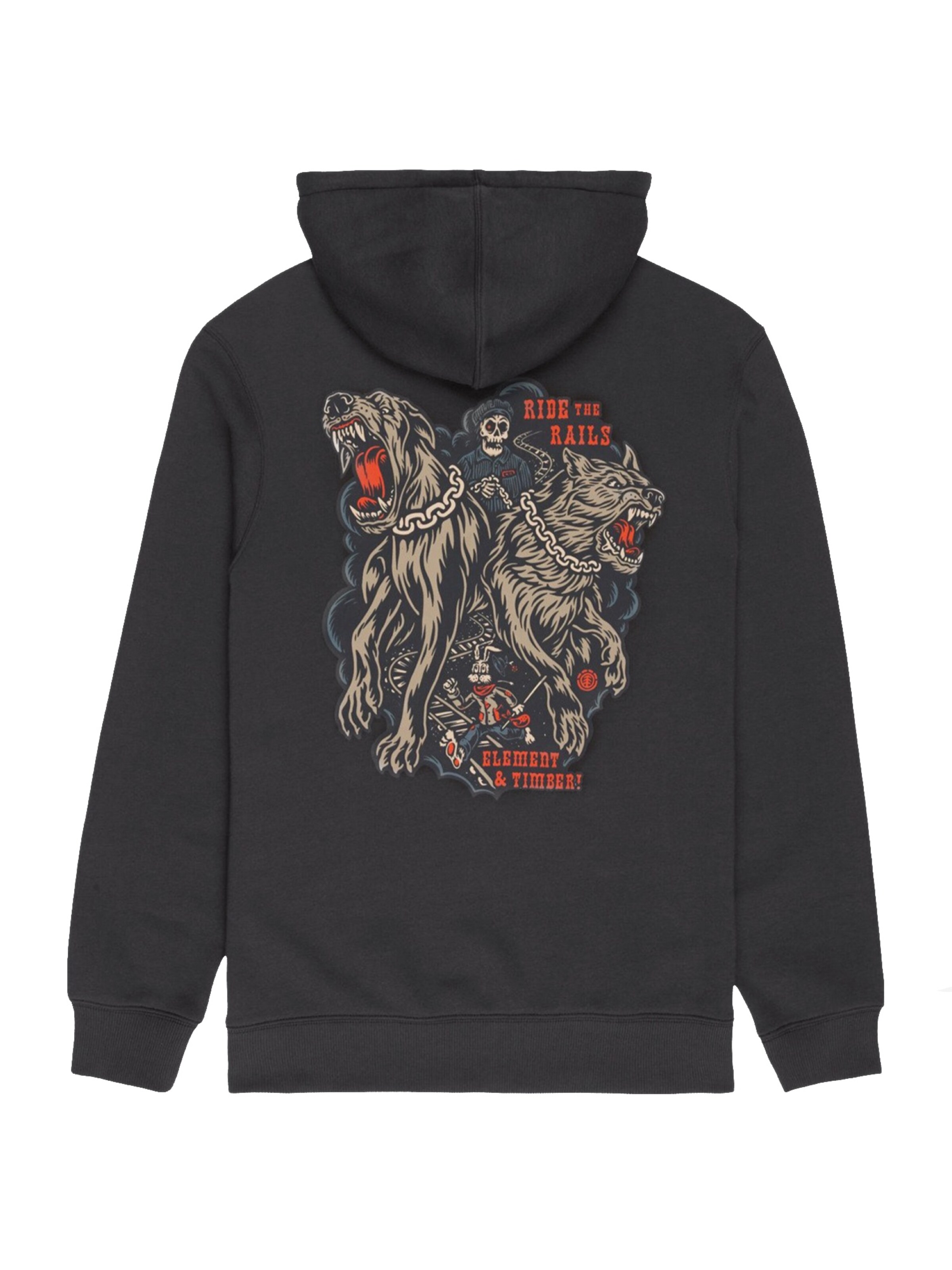 ELEMENT Sweatshirt 'Timber Guard Dogs HD' in Black