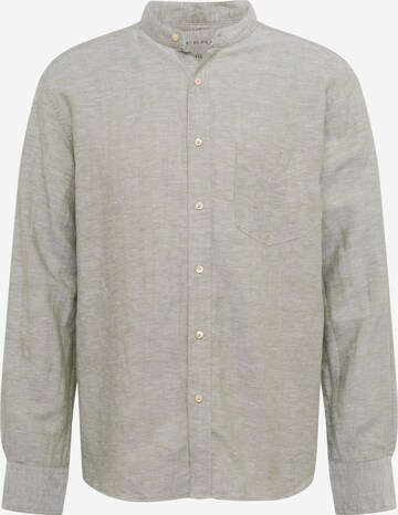 ETERNA - Ajuste regular Camisa en verde: frente