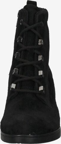 GABOR Lace-Up Ankle Boots in Black