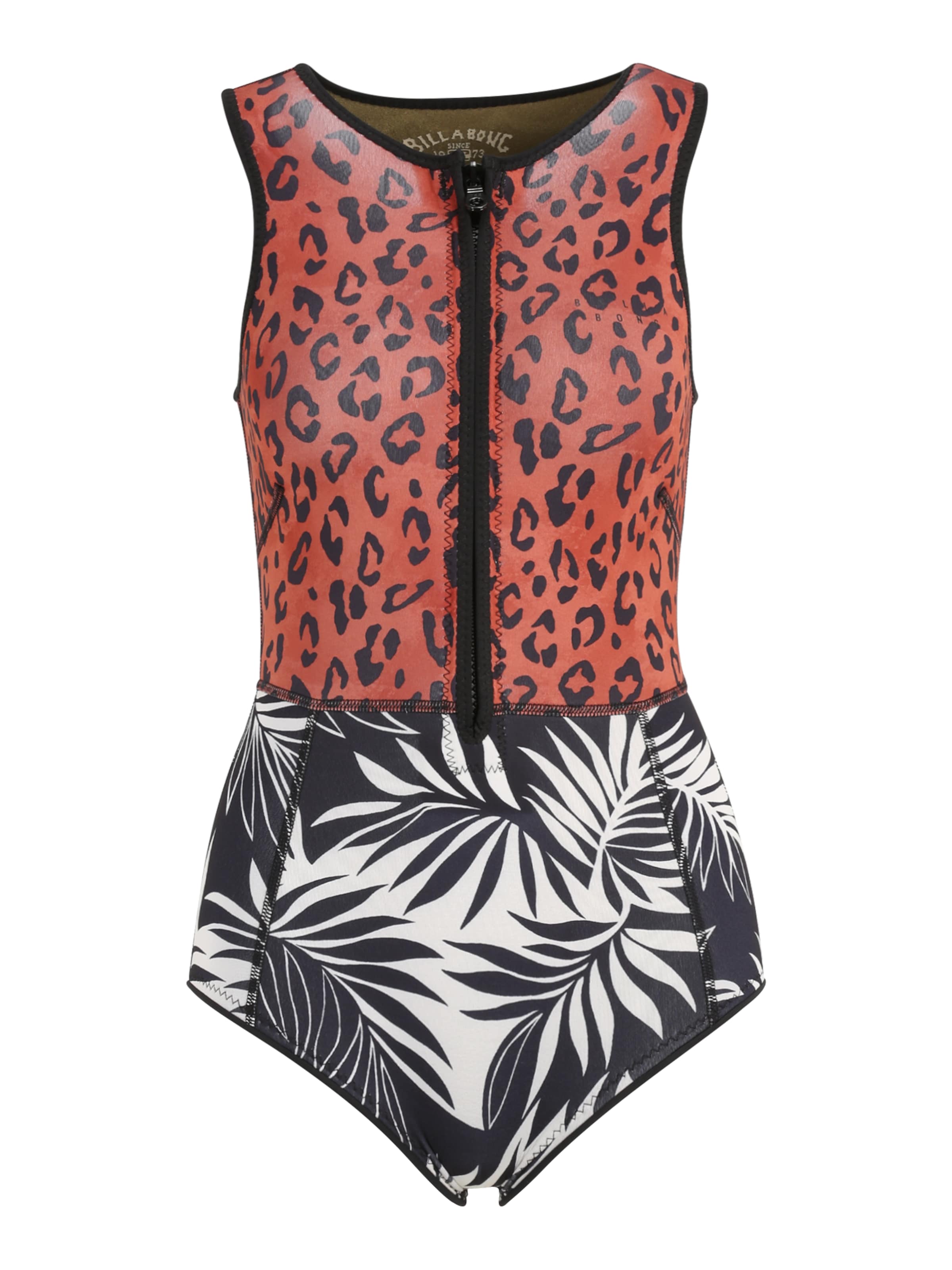 Combinaison en néoprène 'Sista' BILLABONG en rouge : devant