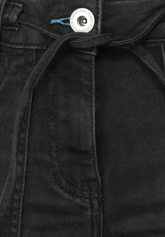 CECIL Slimfit Jeans in Schwarz