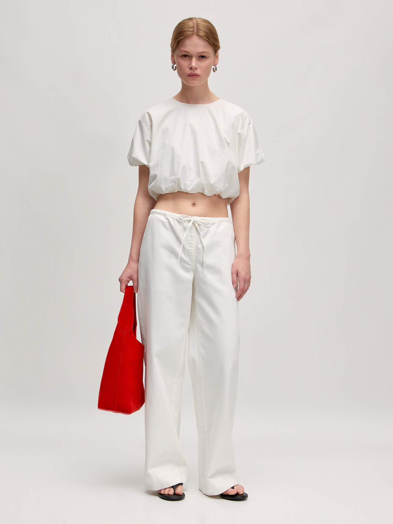 EDITED Produkte Bluse 'Ellen' weiß