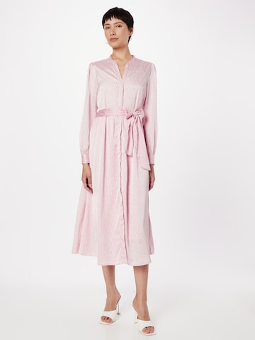 Robe-chemise 'Cilian' Neo Noir en rose : devant