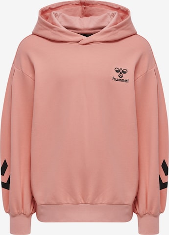 Sweat-shirt Hummel en rose : devant