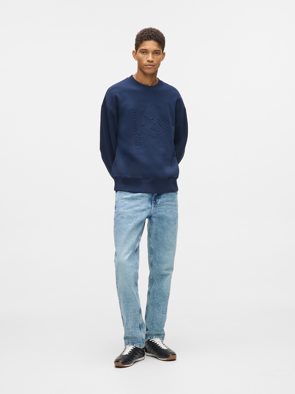 Regular Jeans de la KARL LAGERFELD JEANS pe albastru