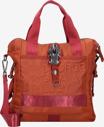 George Gina & Lucy Handbag '2Tone' in Red: front