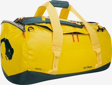 TATONKA Travel Bag 'Barrel' in Yellow
