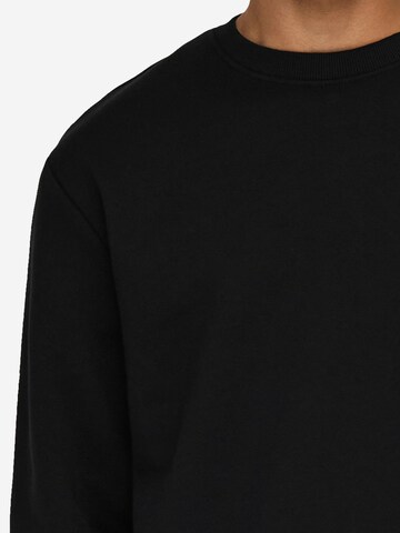 Only & Sons Sweatshirt 'Connor' in Black