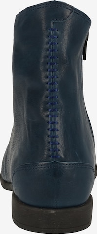 THINK! Lace-Up Ankle Boots in Blue