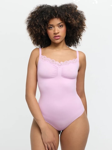 cfab - Body moldeador 'Bodysuit Sculpting Shapewear mit Lace' en lila