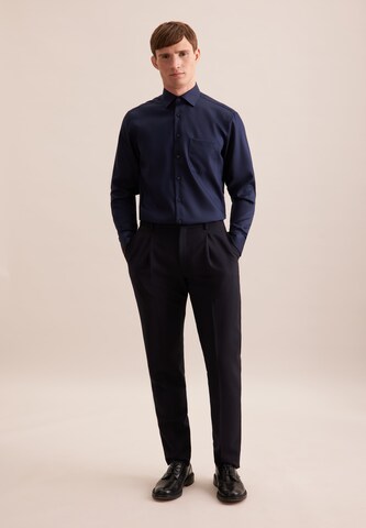 SEIDENSTICKER Regular fit Business shirt 'Smart Cassics' in Blue