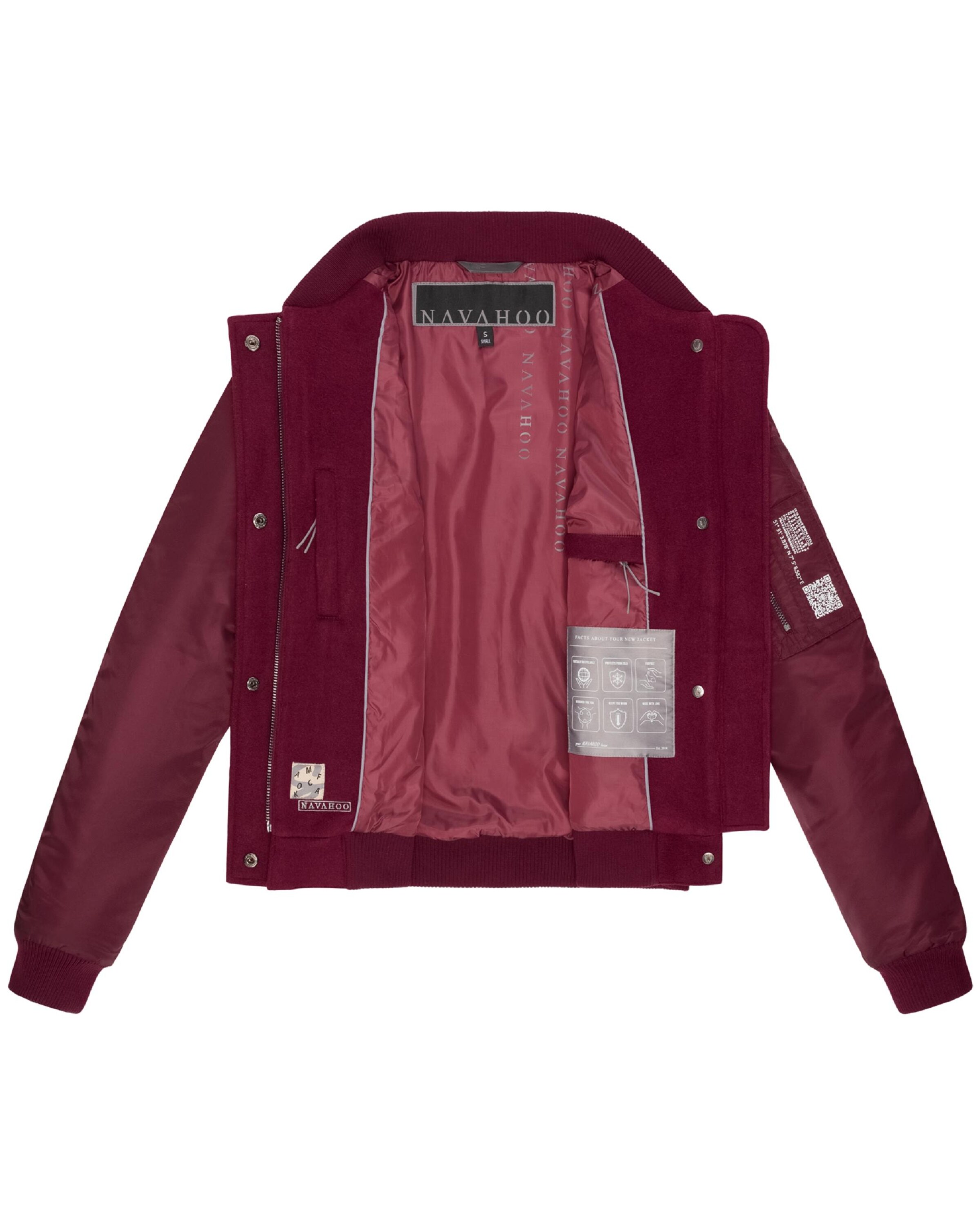 NAVAHOO Преходно яке 'Willstehaben 14' в червено
