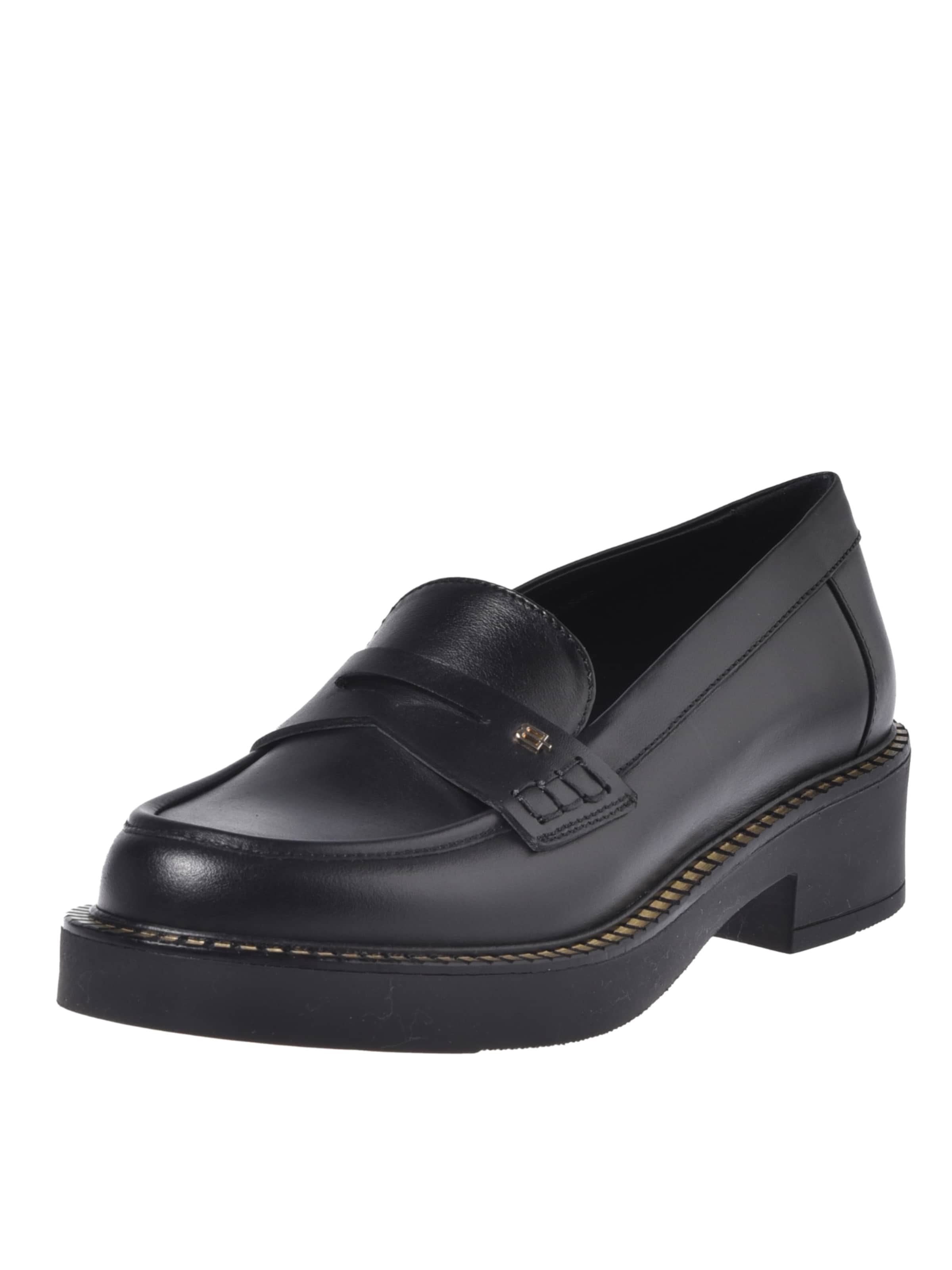 BALDININI Instappers in Zwart: voorkant