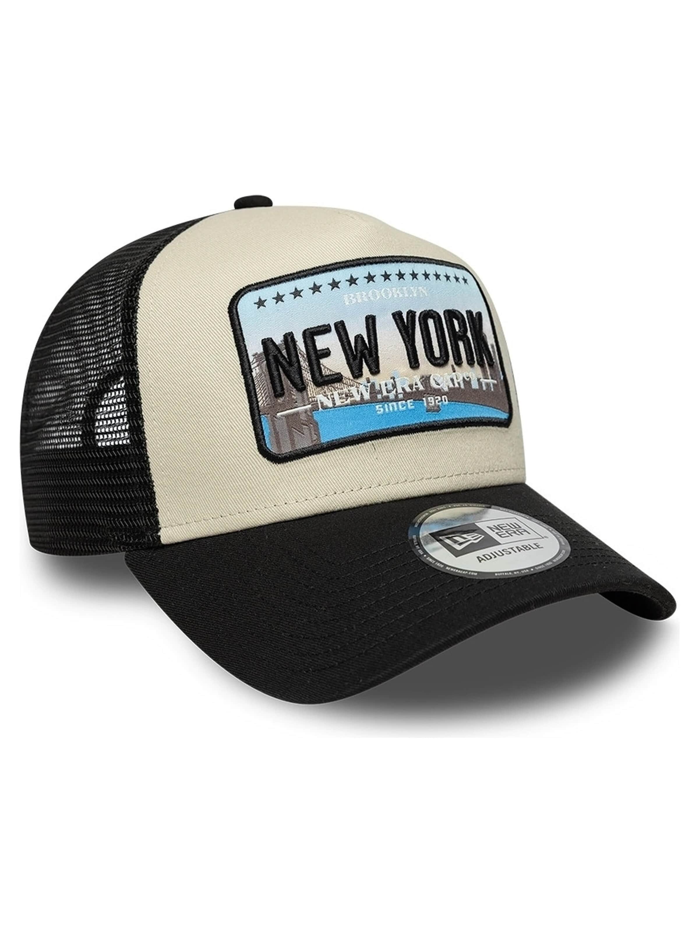 NEW ERAŠilterica 'Gorra new era negra new york license plate trucker cap' - crna boja