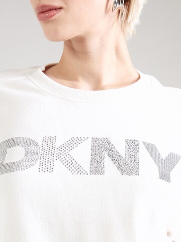 DKNY Sweatshirt i hvid