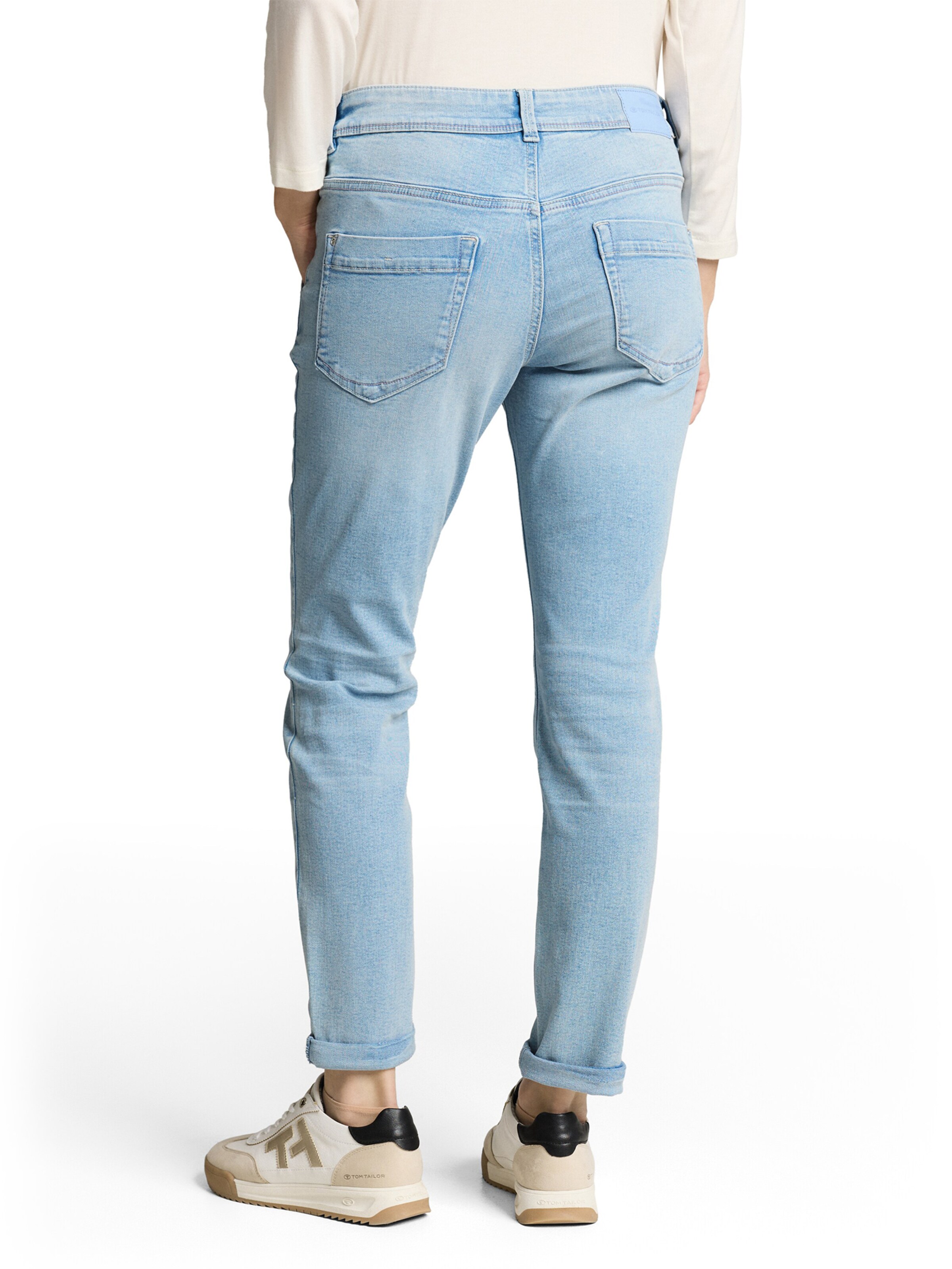 Coupe slim Jean 'MAYA' TOM TAILOR en bleu