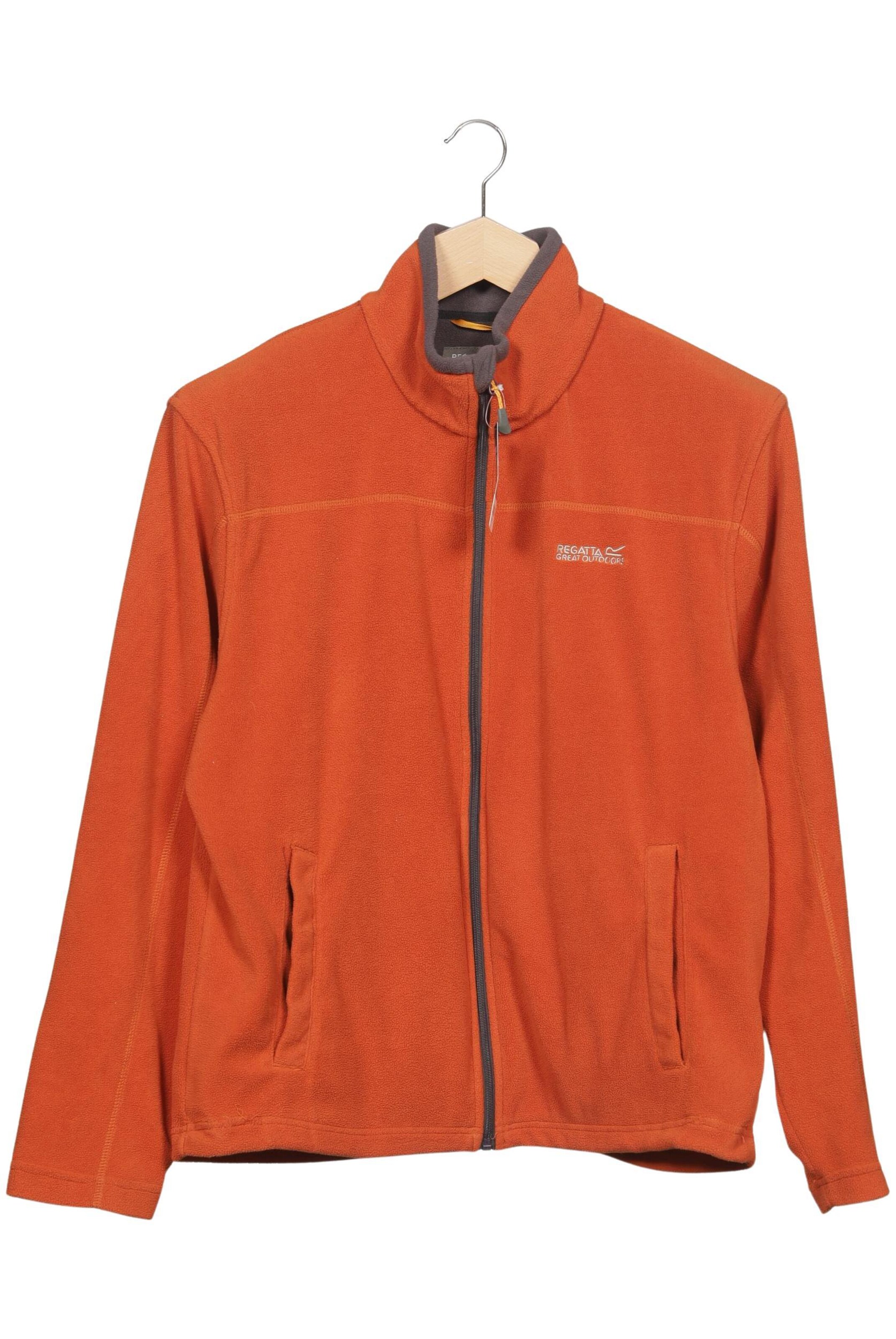 REGATTA Sweatshirt & Zip-Up Hoodie in XXL in Orange: front