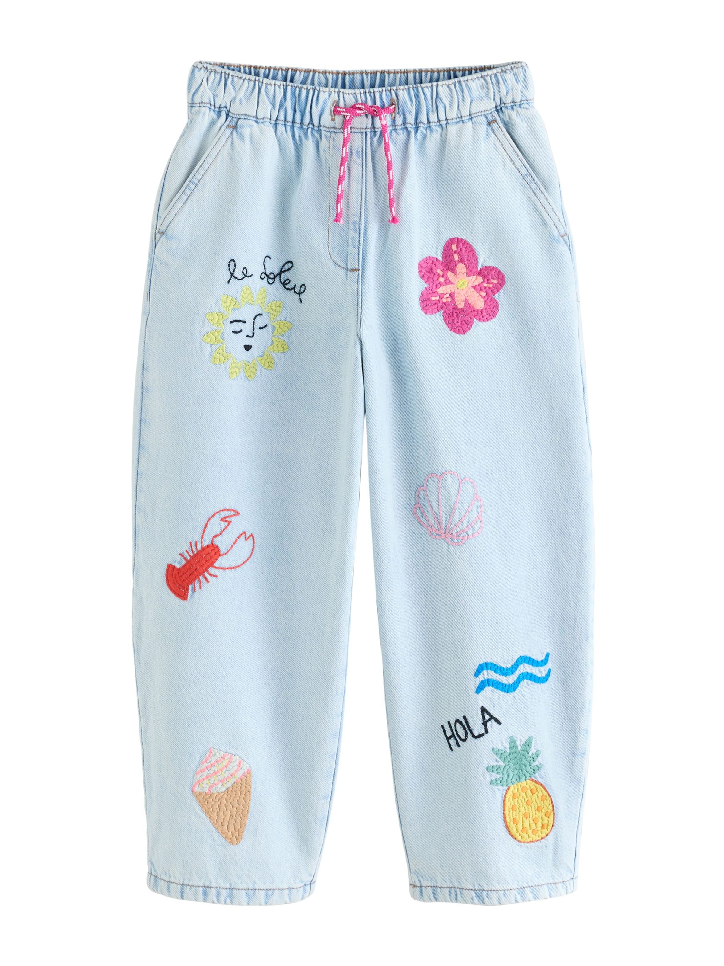 Next Barrel Jeans in Blau: Vorderseite