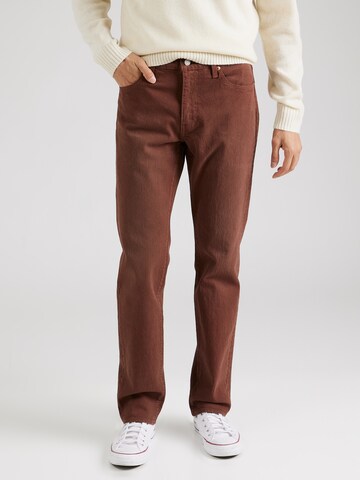 LEVI'S ® Slimfit Jeans '511' in Bruin: voorkant
