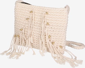 Borsa a tracolla di Gave Lux in beige: frontale