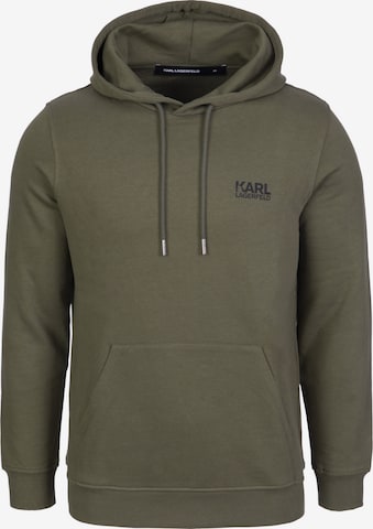 Karl Lagerfeld - Sweatshirt em verde: frente