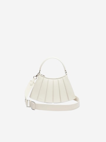LACOSTE Håndtaske 'Lacoste Petit sac Lenglen Défilé en cuir - Cristalline' i hvid