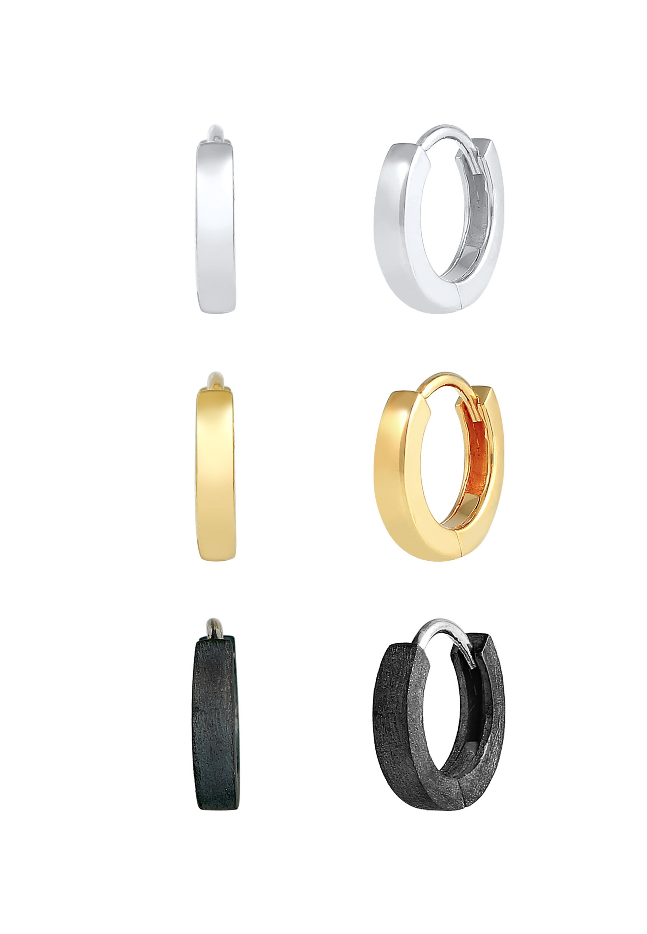 Boucles d'oreilles KUZZOI en mélange de couleurs