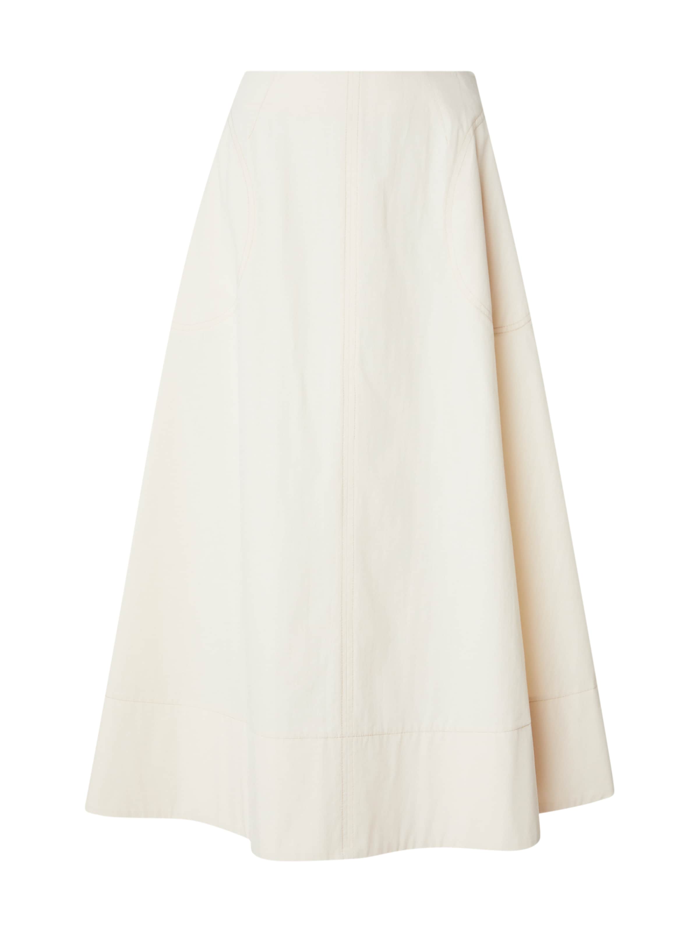 TOPSHOP Юбка 'Millie' в Бежевый: спереди