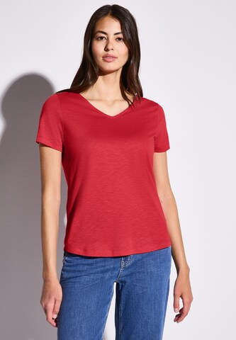 STREET ONE Shirt in Red: front