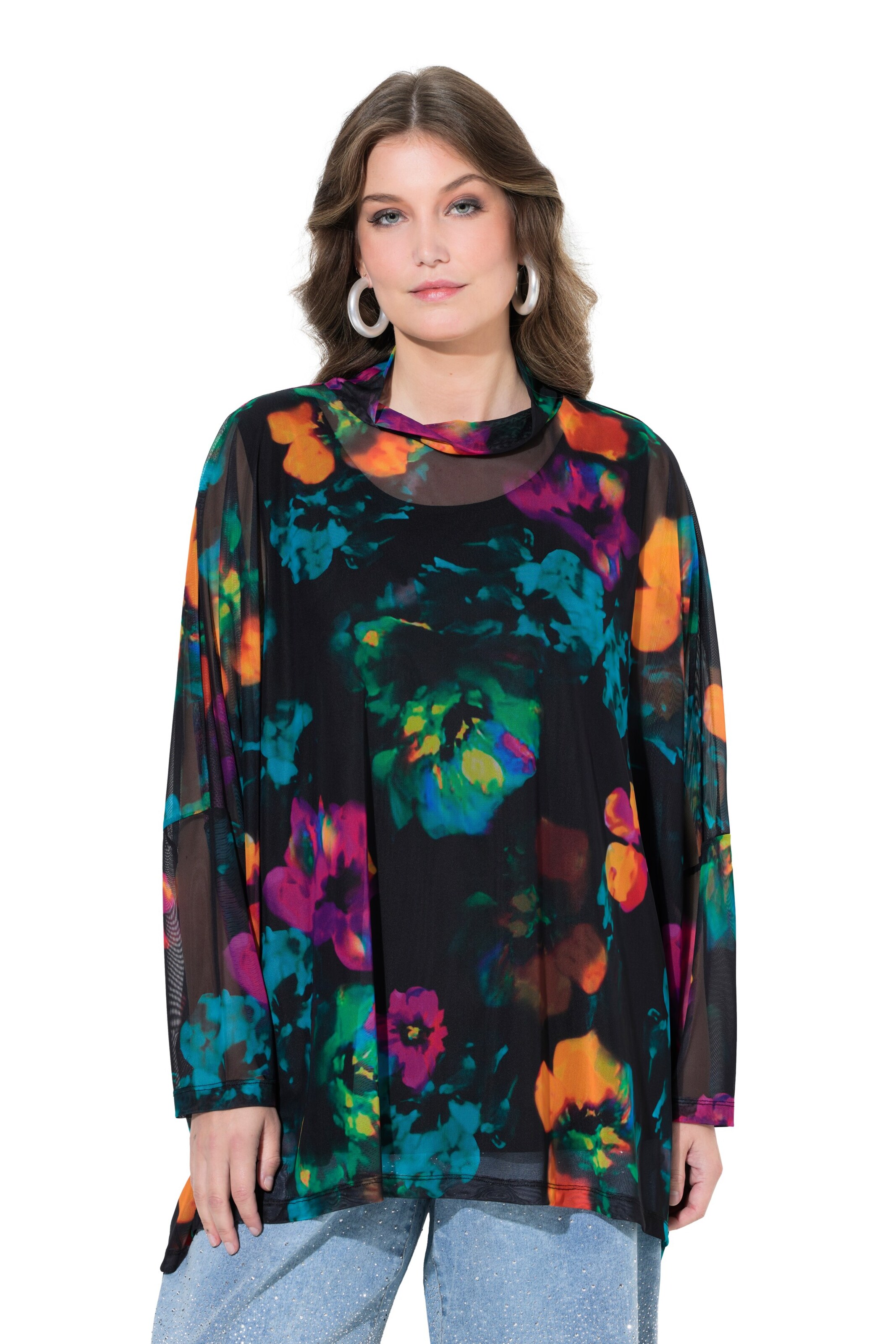 MIAMODA Blouse in Black: front