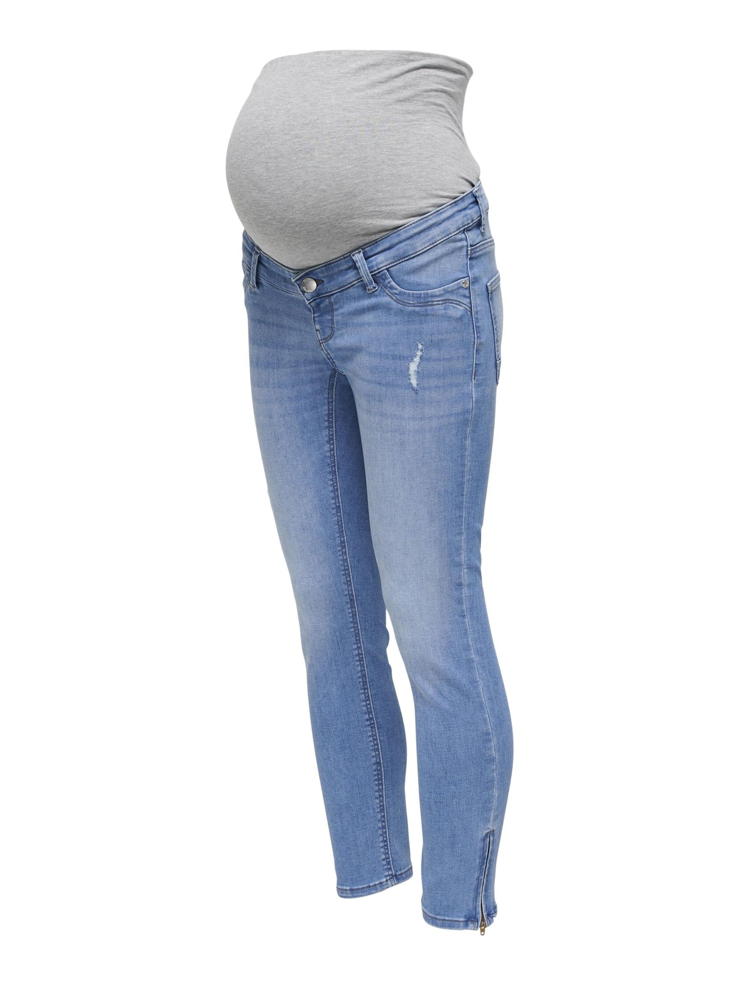 Slimfit Jeans 'KARLA' di Only Maternity in blu
