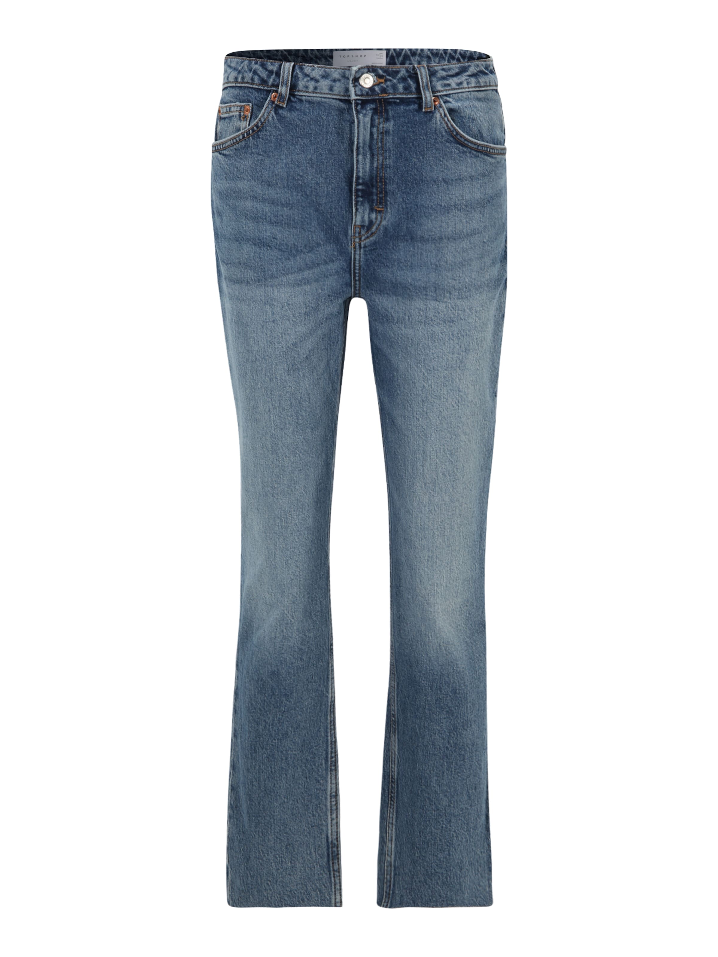 Topshop Tall Farkut värissä sininen denim, Tuotenäkymä