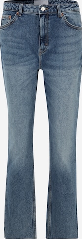 Regular Jeans de la Topshop Tall pe albastru: față